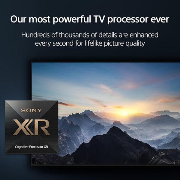 Sony 65 Inch 4K Ultra HD TV X90L Series: BRAVIA XR Full Array LED Smart Google TV with Dolby Vision HDR and Exclusive Features for The PlayStation® 5 XR65X90L- Latest Model,Black - Image 2