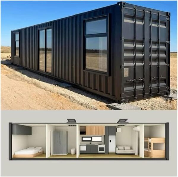Modern Design Shipping Luxury Container Small Home Prefab House Prefab Modular Prefab Building House - Image 7