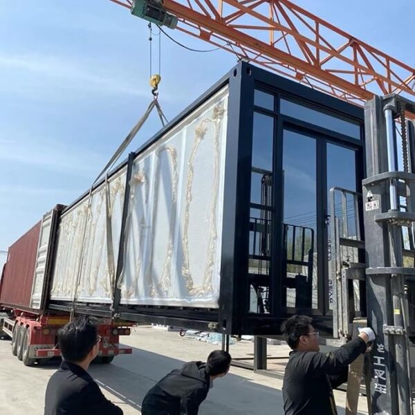 Modern Prefabricated Tiny House, Modular Mobile Foldable Tiny Home, Portable Expandable Prefab House with Full Kitchen & Bathroom, Customizable & Sustainable Living Space,1-3 Bedroom - Image 5