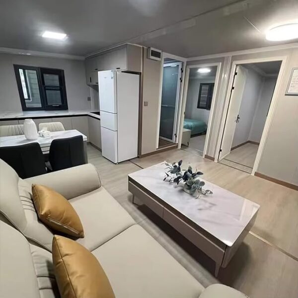 Prefab Tiny Homes for Sale, Extendable Container House Expandable Foldable Modular House with 2 Bedrooms, 1full Equipped Kitchen and Bathroom Tiny Homes to Live in for Adults - Image 2
