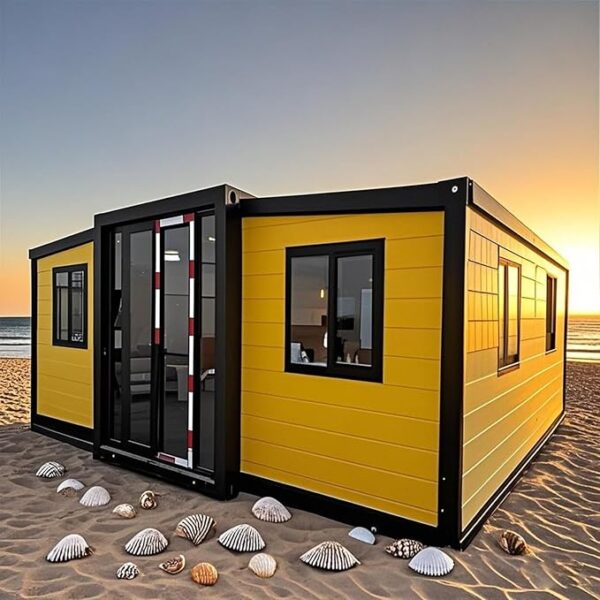 20Ft&40Ft Tiny Home for Sale Prefab, Tiny Homes to Live in for Adults with 3 bedrooms, 1 Fully Equipped Bathroom and Kitchen, 1 Living Room,Amazon Prefab House, Portable Modern Villa - Image 2