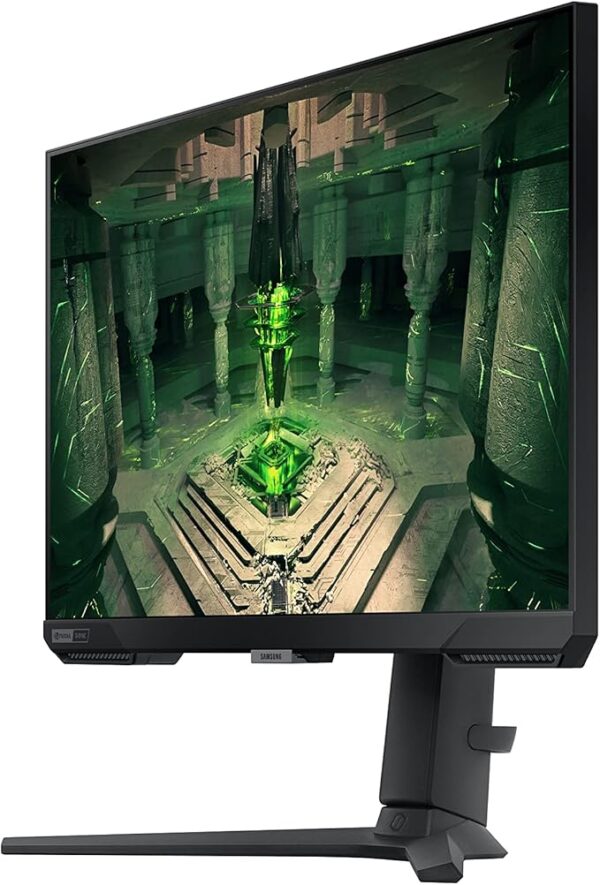 SAMSUNG 25" Odyssey G4 Series FHD Gaming Monitor, IPS, 240Hz, 1ms, G-Sync Compatible, AMD FreeSync Premium, HDR10, Ultrawide Game View, DisplayPort, HDMI, Fully Adjustable Stand, LS25BG402ENXGO - Image 6