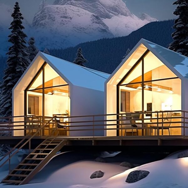 Prefabricated Tiny Homes Prefab Tiny Houses Foldable Tiny Houses for Sale Modern Prefabricated Houses Expandable Micro Homes with Folding Design Small Houses Suitable for Adult Living - Image 5