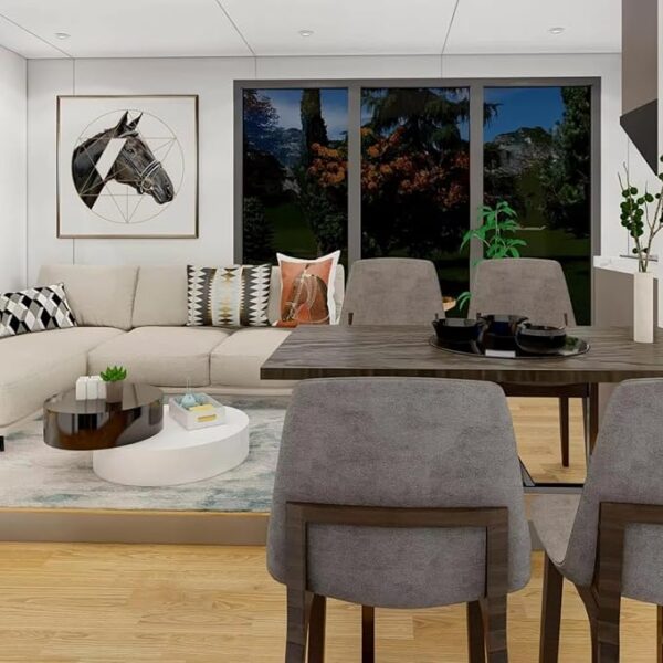 Tiny Homes for Sale Prefab, Modern Design Tiny Houses to Live in for Adults with 3 Bedroom Tiny House 1 Kitchen Modular Home, Prefab 3 Bedroom Tiny House - Image 4