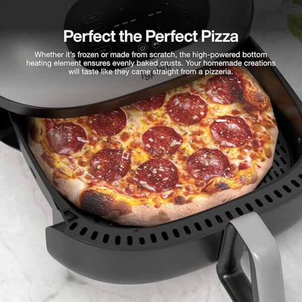 Dome 2 Air Fryer, Extra Large Airfryer with Superior Airflow, Self-cleaning Smart Digital Fryer with PFAS free Basket for Quick Easy Meals, Up to 32 Chicken Wings Capacity [New Version] - Image 3