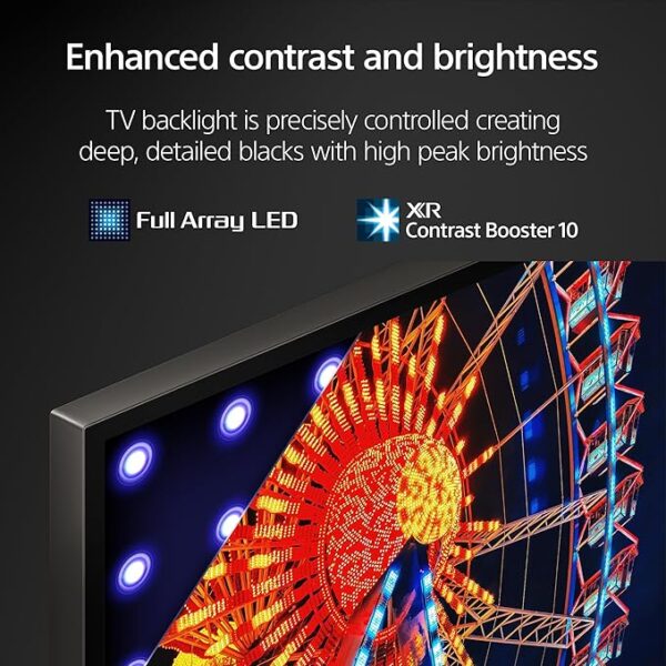 Sony 65 Inch 4K Ultra HD TV X90L Series: BRAVIA XR Full Array LED Smart Google TV with Dolby Vision HDR and Exclusive Features for The PlayStation® 5 XR65X90L- Latest Model,Black - Image 6