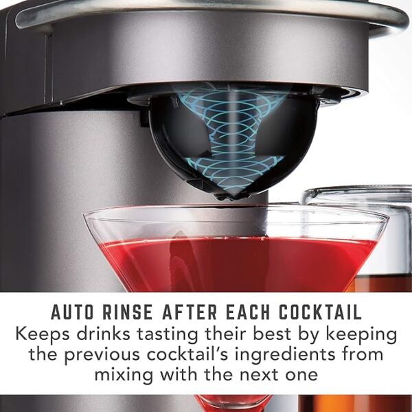 Bartesian Cocktail Making Machine - Automatic Mixology Home Bar Cocktails Mixing Maker - Push Button Pre Mixed Drink Capsule Dispenser Shaker for Margarita, Old Fashioned, Martini, Daiquiri & More - Image 5