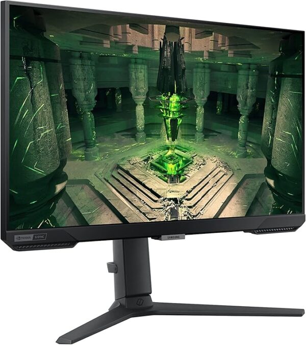 SAMSUNG 25" Odyssey G4 Series FHD Gaming Monitor, IPS, 240Hz, 1ms, G-Sync Compatible, AMD FreeSync Premium, HDR10, Ultrawide Game View, DisplayPort, HDMI, Fully Adjustable Stand, LS25BG402ENXGO - Image 4