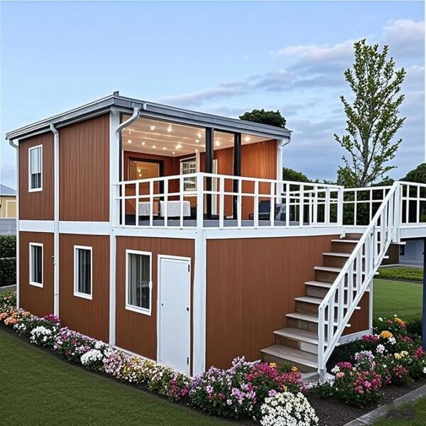 20Ft&40Ft Tiny Home for Sale Prefab, Tiny Homes to Live in for Adults with 3 bedrooms, 1 Fully Equipped Bathroom and Kitchen, 1 Living Room,Amazon Prefab House, Portable Modern Villa - Image 3