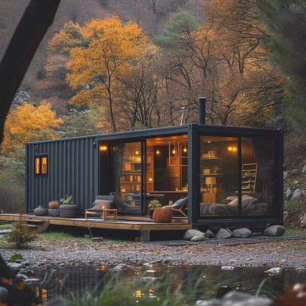 Modern Design Shipping Luxury Container Small Home Prefab House Prefab Modular Prefab Building House - Image 2