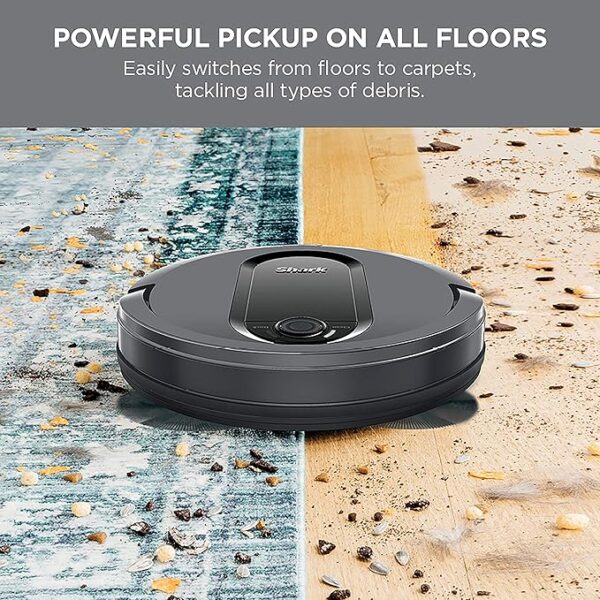 Shark IQ Robot Vacuum AV970 Self Cleaning Brushroll, Advanced Navigation, Perfect for Pet Hair, Works with Alexa, Wi Fi, xl dust bin, A black finish - Image 6