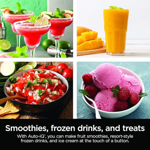 Ninja BN701 Professional Plus Blender, 1400 Peak Watts, 3 Functions for Smoothies, Frozen Drinks & Ice Cream with Auto IQ, 72-oz.* Total Crushing Pitcher & Lid, Dark Grey - Image 5