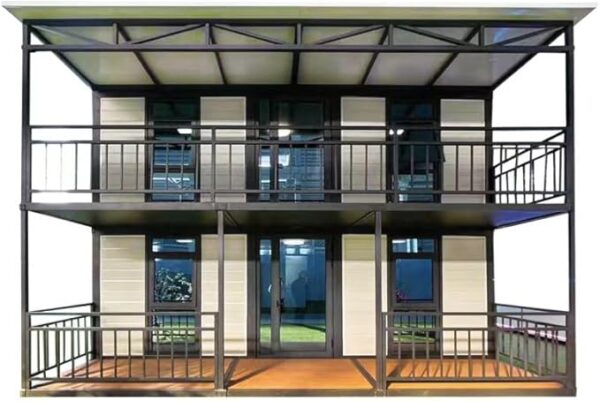 Modern 40ft Prefab Expandable Container Tiny House Steel Portable Prefabricated Villa with 3 Bedrooms 1 Kitchen 1 Bathroom for Hotels Farm Barn Home