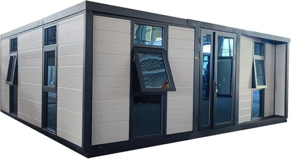 Modern 40ft Prefab Expandable Container Tiny House Steel Portable Prefabricated Villa with 3 Bedrooms 1 Kitchen 1 Bathroom for Hotels Farm Barn Home - Image 4
