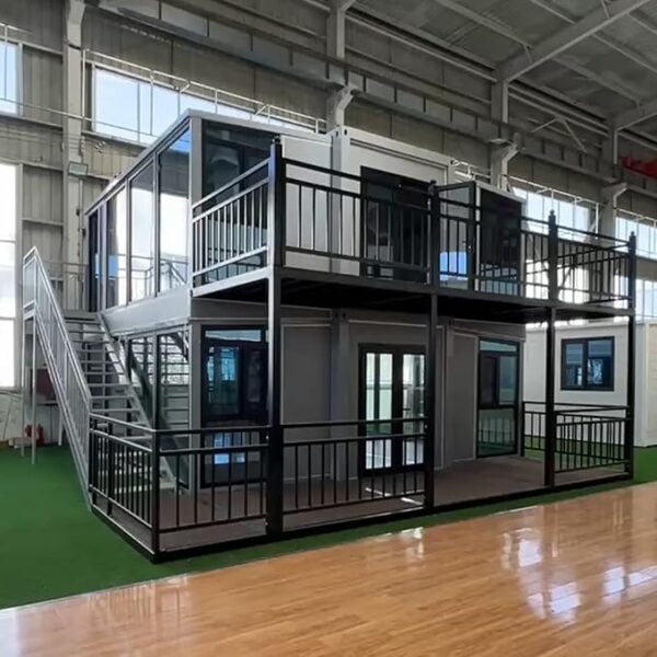 Modern 40ft Prefab Expandable Container Tiny House Steel Portable Prefabricated Villa with 3 Bedrooms 1 Kitchen 1 Bathroom for Hotels Farm Barn Home - Image 2