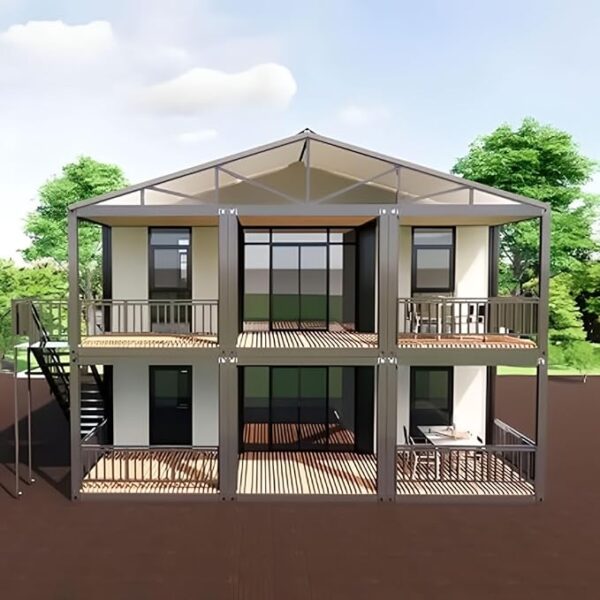20ft 40ft Expandable Mobile Home 2-5 Bedroom Portable Container House Custom Mobile Home, Tiny Homes for Sale Prefab Suitable for Vacation/Backyard/Off-Grid Ready