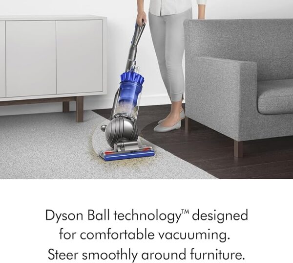 Dyson Ball Animal Total Clean Upright Vacuum, Iron/Blue - Image 2