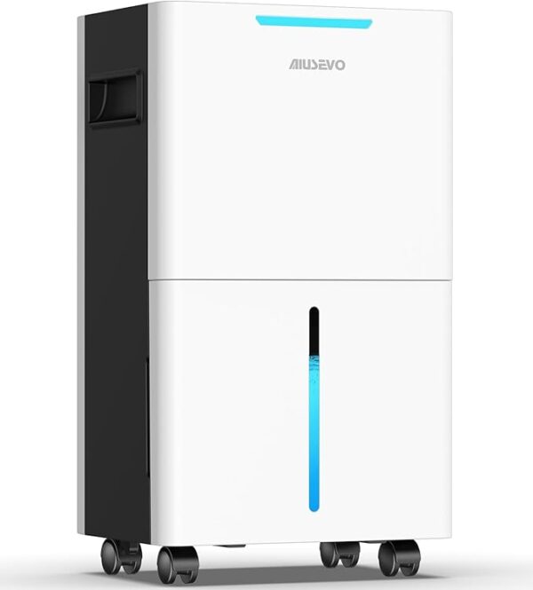 1500 Sq. ft Dehumidifier for Basement and Large Room, 21 Pints Dehumidifiers for Home with Drain Hose, Intelligent Humidity Control, 3 Modes, 24H Timer, Ideal for RV, Bathroom, Bedroom
