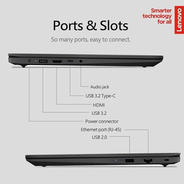 Lenovo 15.6" FHD Laptop Computer for Business and Student, Intel Dual Core Processor, 32GB DDR4 RAM, 1TB PCIe SSD, WiFi 6, BT 5.2, Type-C, HDMI, Numeric Keypad, Black, Windows 11 Pro, Wendbo Cable - Image 2