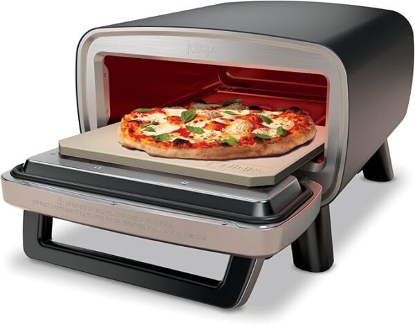 Ninja Pizza Oven, 12-inch, 700F Max, 3-Minute Cooking, Neapolitan Style, Electric Powered, Multi-Function