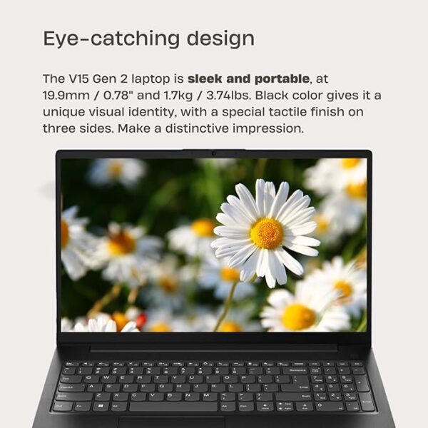 Lenovo 15.6" FHD Laptop Computer for Business and Student, Intel Dual Core Processor, 32GB DDR4 RAM, 1TB PCIe SSD, WiFi 6, BT 5.2, Type-C, HDMI, Numeric Keypad, Black, Windows 11 Pro, Wendbo Cable - Image 7