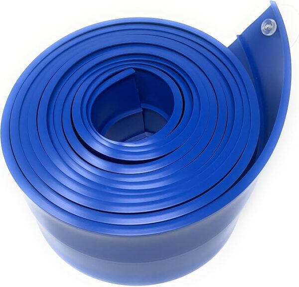 FlexTrack 5000 Flexible Race Car Track for Kids Toy with Suction Cups Compatible with Hot Wheels and Diecast 1/64th Cars and More 15 Feet Long Rolls Up Portable Racetrack (Racing Blue) - Image 2
