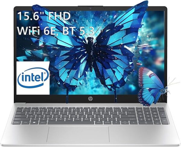 HP Laptop Computer for Home and Business Student, 15.6" FHD, Intel 4-Core Processor (Beat i3-1115G4), 32GB DDR4 RAM, 1TB PCIe SSD, WiFi 6E, Bluetooth 5.3, Type-C, HDMI, Windows 11 Pro, Tichang
