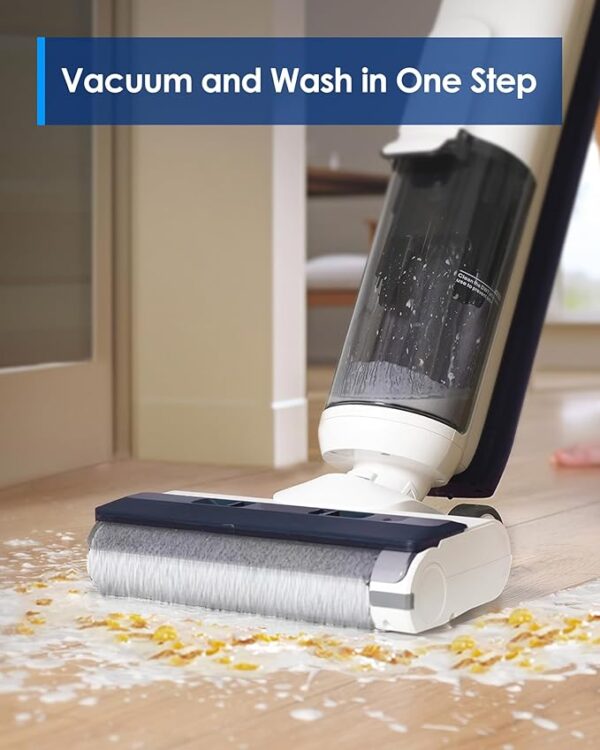 Tineco iFLOOR 5 Breeze Complete Wet Dry Vacuum Cordless Floor Washer, One-Step Cleaning for Hard Floors, Edge Clean, Auto Self-Cleaning, Lightweight & Cordless Design - Image 2