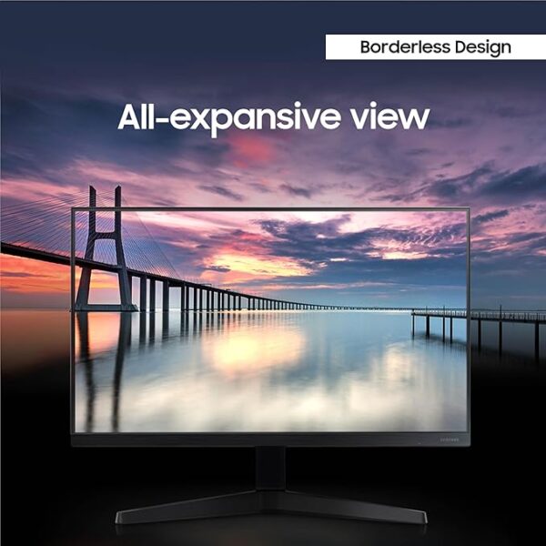 Samsung 27' T35F Series FHD 1080p Computer Monitor, 75Hz, IPS Panel, HDMI, VGA (D-Sub), AMD FreeSync, Wall Mountable, Game Mode, 3-Sided Border-Less, Eye Care, LF27T350FHNXZA - Image 6