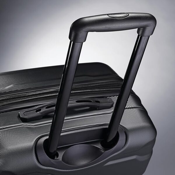 Samsonite Omni PC Hardside Expandable Luggage with Spinner Wheels, Black, Carry-On 20-Inch - Image 3