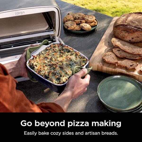 Ninja Pizza Oven, 12-inch, 700F Max, 3-Minute Cooking, Neapolitan Style, Electric Powered, Multi-Function - Image 4