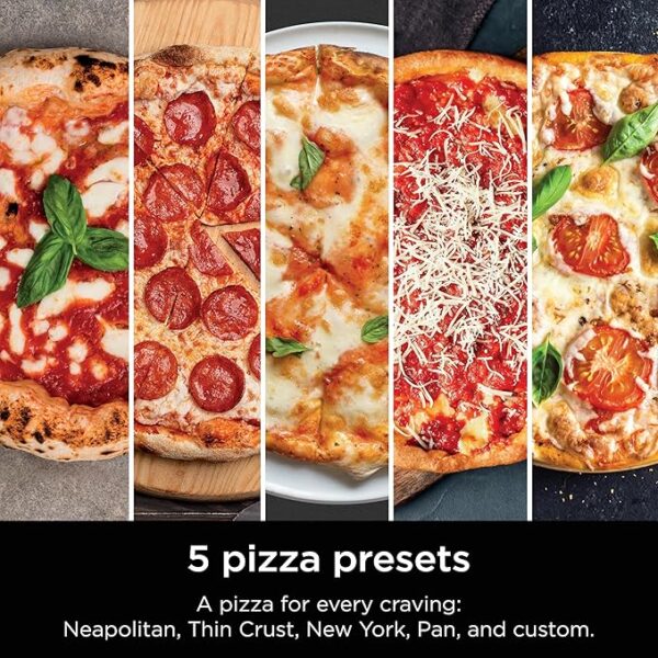 Ninja Pizza Oven, 12-inch, 700F Max, 3-Minute Cooking, Neapolitan Style, Electric Powered, Multi-Function - Image 5