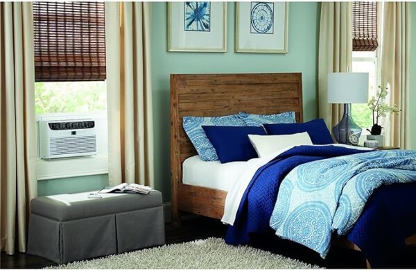 Frigidaire 6,000 BTU Window Air Conditioner & Dehumidifier, 115V, Cools up to 250 Sq. Ft. for Apartment, Dorm Room & Small/Medium Rooms, with Remote Control, Programmable Timer, and Sleep Mode, White - Image 2