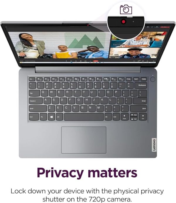 Lenovo IdeaPad 1i Laptop with Microsoft 365 Home and Business • 20GB RAM • 1TB Cloud Storage and 256GB SSD • Intel Core • 14 Anti-Glare Screen • WiFi-6 • 11HR Battery • Windows 11 • w/o Earbuds - Image 6