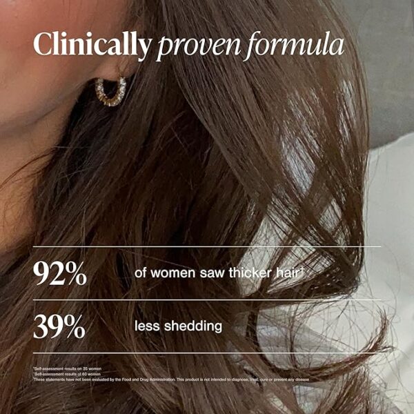 Viviscal Hair Growth Supplements For Women For Thicker, Fuller Hair, Nourishes Thinning & Loss, With Proprietary Collagen Complex, 180 Tablets, 3 Month Supply - Image 6